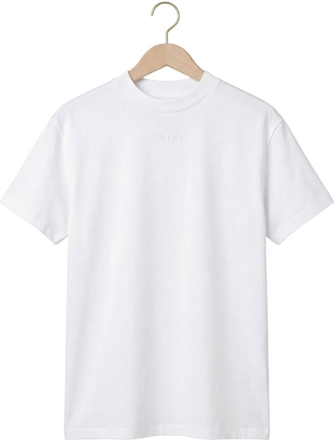 AIM'N Dames Tops & T-shirts Boyfriend T-shirt Wit - Foto 2