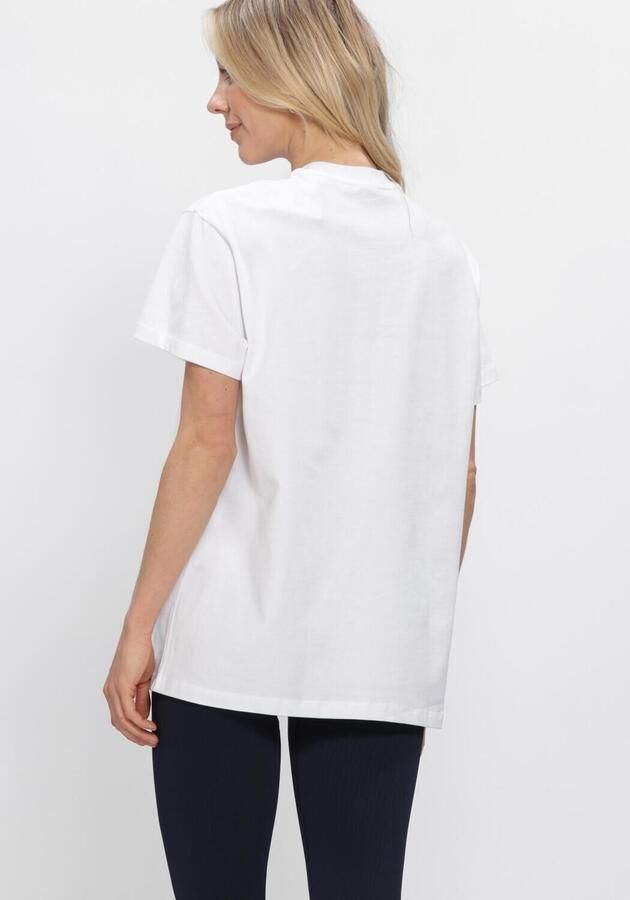 AIM'N Dames Tops & T-shirts Boyfriend T-shirt Wit - Foto 3