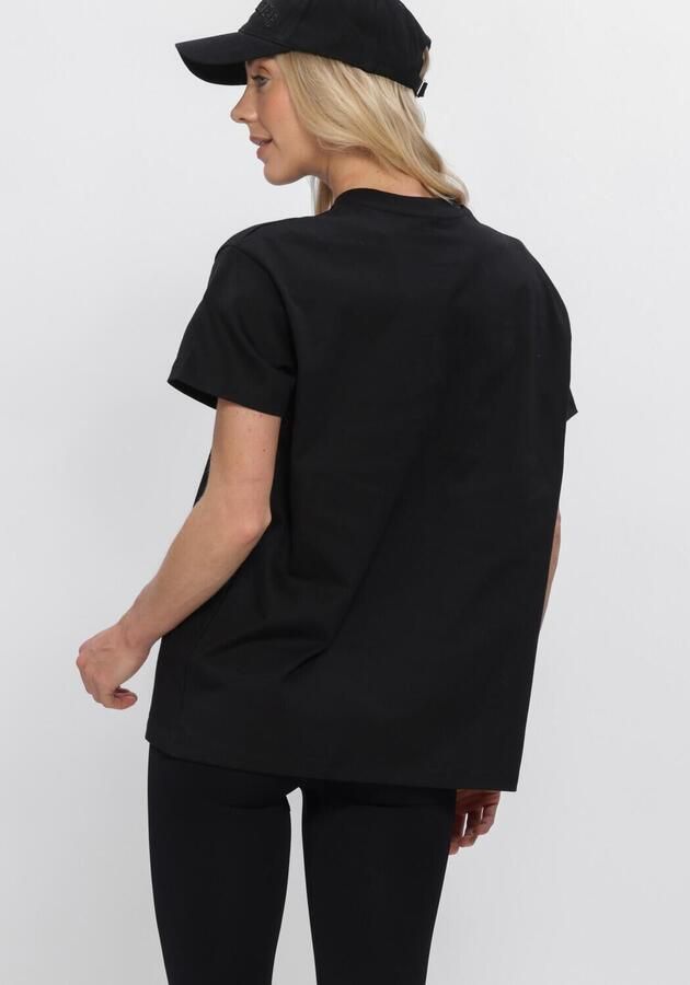 AIM'N Dames Tops & T-shirts Boyfriend T-shirt Zwart - Foto 4