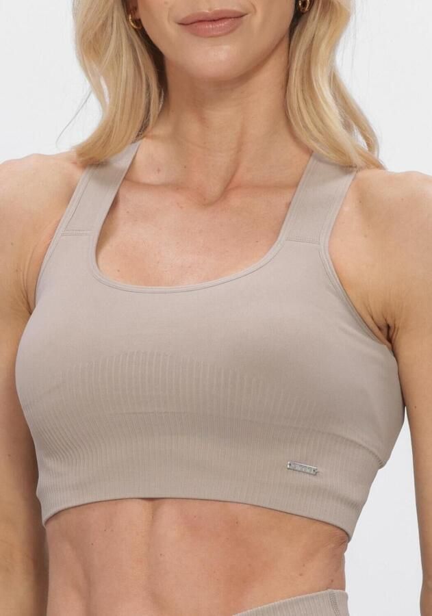 AIM'N Dames Tops & T-shirts High Support Ribbed Bra Beige - Foto 3