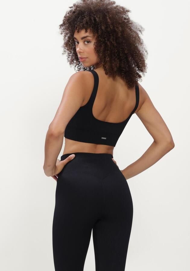 AIM'N Dames Tops & T-shirts Ribbed Seamless Bra Zwart - Foto 3