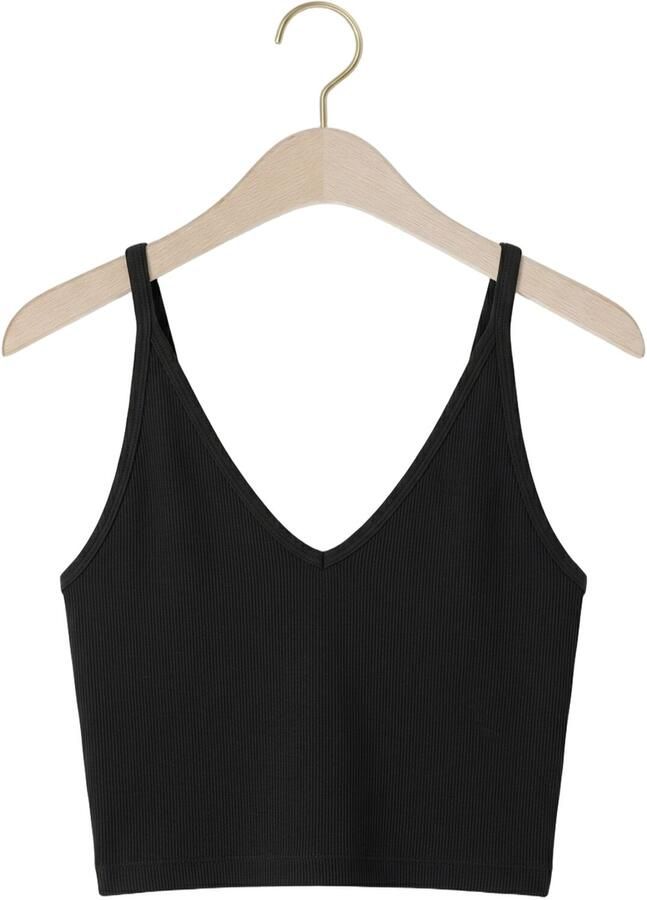 AIM'N Dames Tops & T-shirts Shape Seamless Cross Back Bralette Zwart - Foto 2