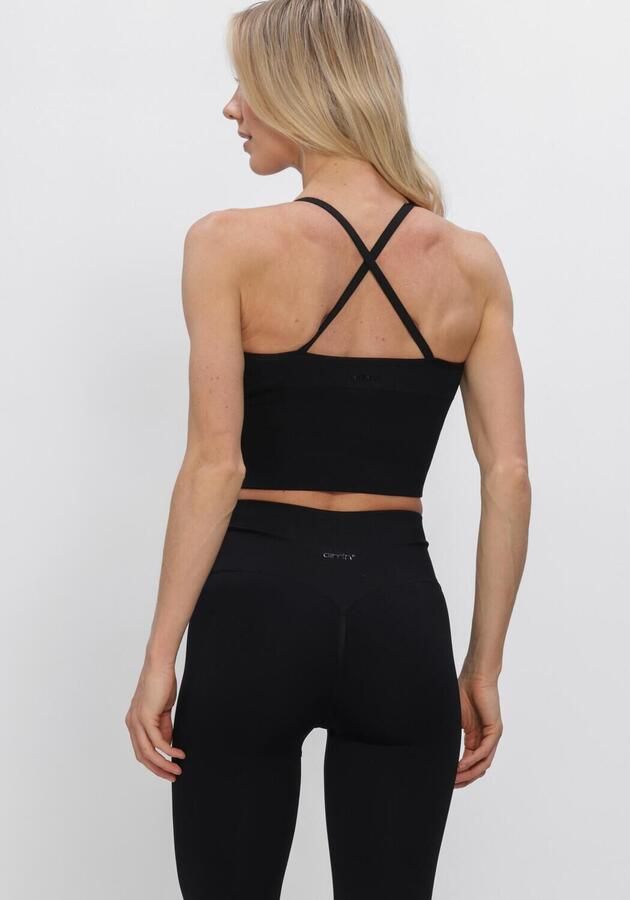 AIM'N Dames Tops & T-shirts Shape Seamless Cross Back Bralette Zwart - Foto 3