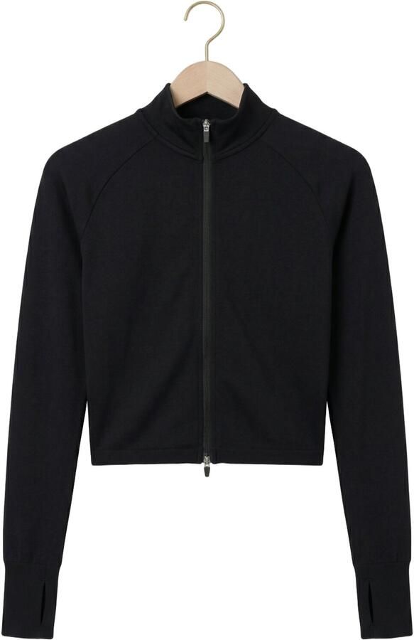 AIM'N Dames Truien & Vesten Shape Seamless Zip Jacket Zwart - Foto 4