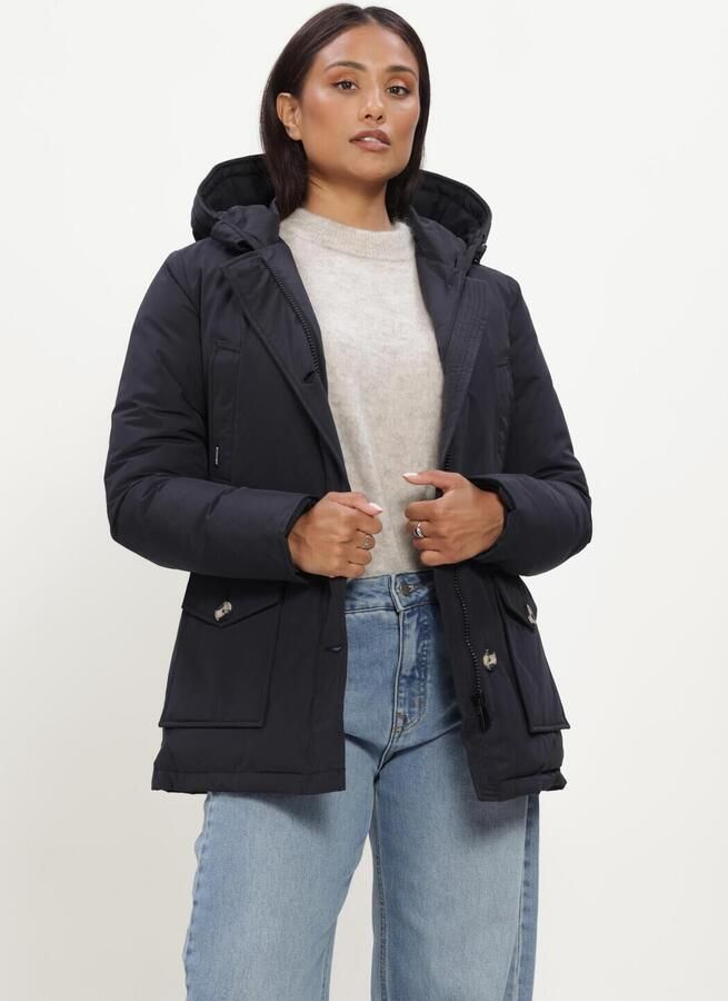 Airforce Klassieke 4-pocket parka Tijdloos en functioneel Blue Dames