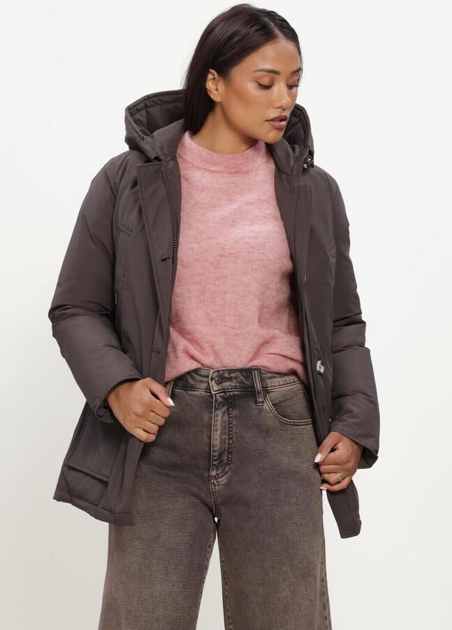 AIRFORCE Dames Jassen 4 Pocket Parka Taupe
