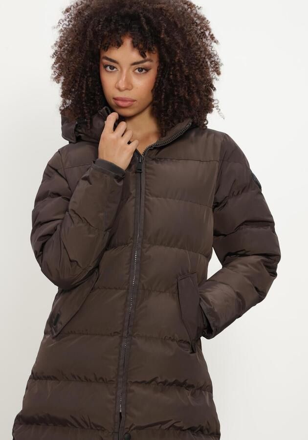 AIRFORCE Dames Jassen Jade Jacket Bruin - Foto 4
