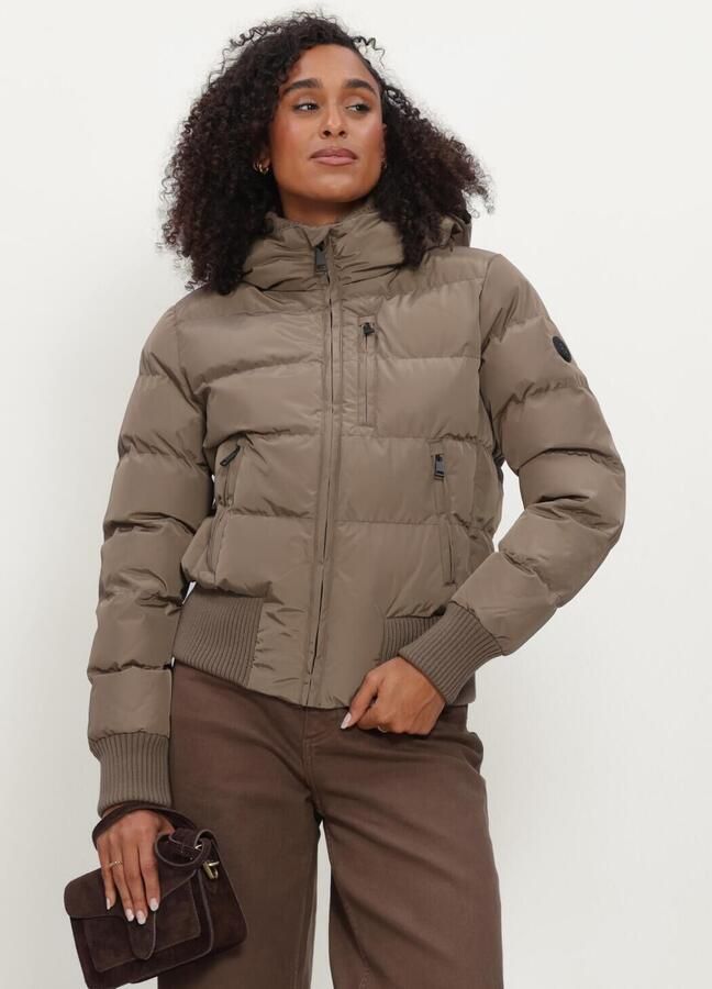 AIRFORCE Dames Jassen Tate Bomber Taupe