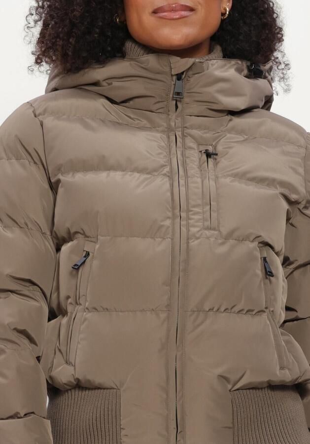AIRFORCE Dames Jassen Tate Bomber Taupe - Foto 4