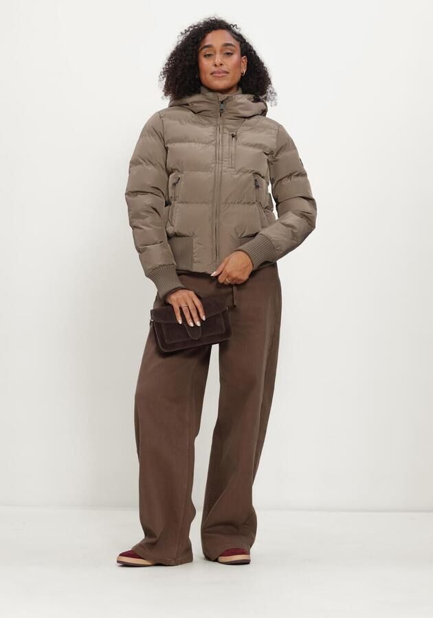 AIRFORCE Dames Jassen Tate Bomber Taupe - Foto 3