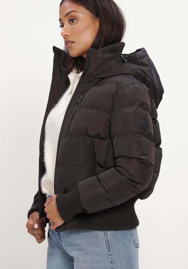 AIRFORCE Dames Jassen Tate Bomber Zwart - Foto 4