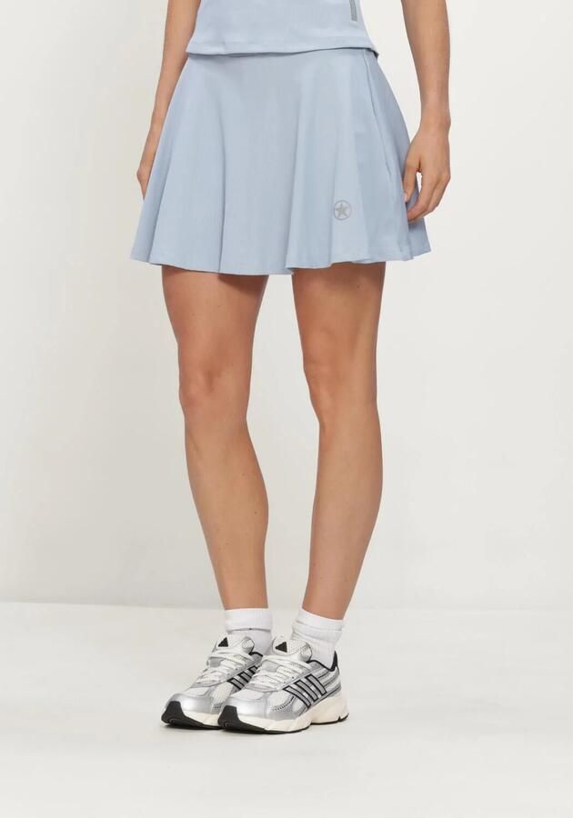 AIRFORCE Dames Rokken Ribbed Tennis Skirt Lichtblauw