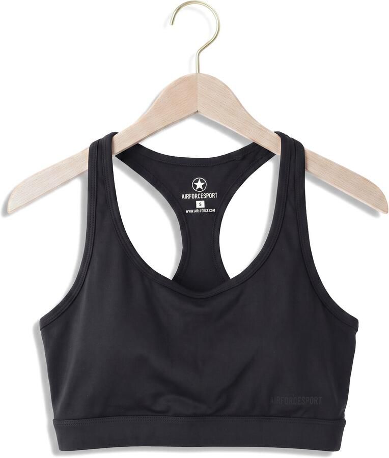 AIRFORCE Dames Tops & T-shirts Avery Sports Bra Zwart - Foto 2