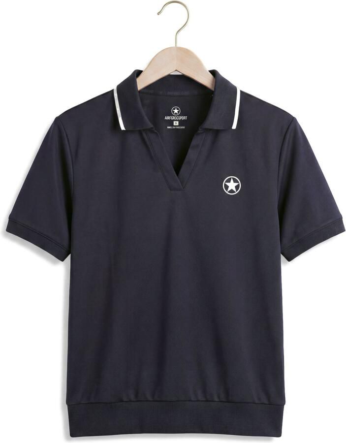 AIRFORCE Dames Tops & T-shirts Harper Performance Polo Donkerblauw - Foto 2