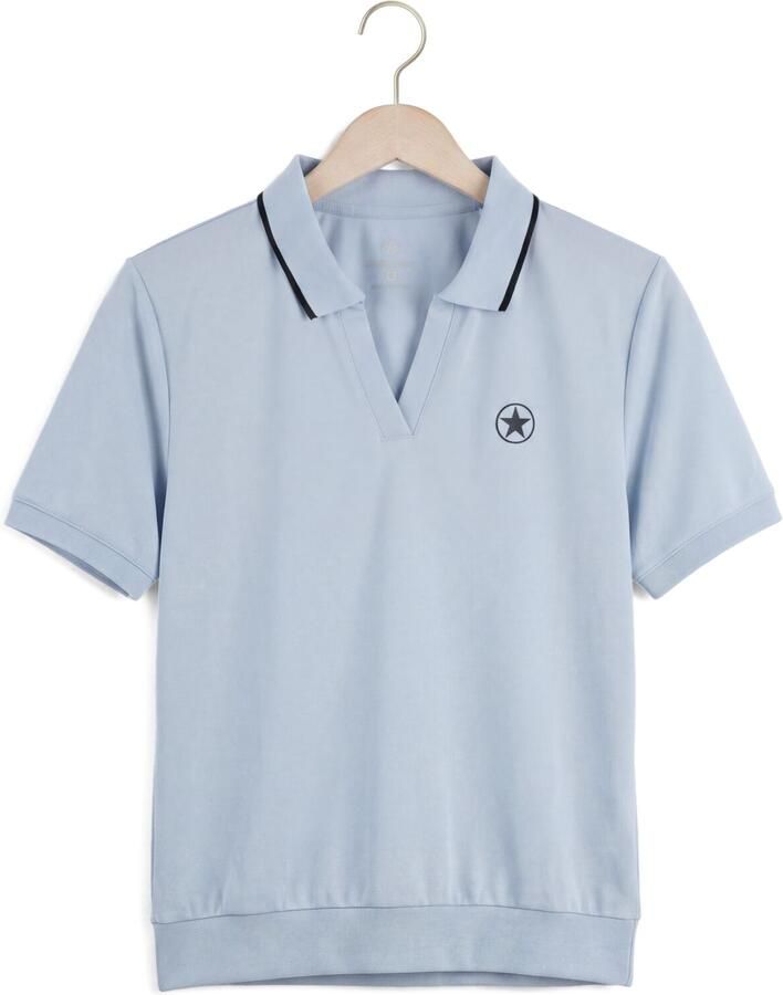 AIRFORCE Dames Tops & T-shirts Harper Performance Polo Lichtblauw - Foto 2