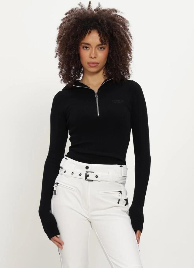 AIRFORCE Dames Truien & Vesten Balaclava Zip Pully Zwart