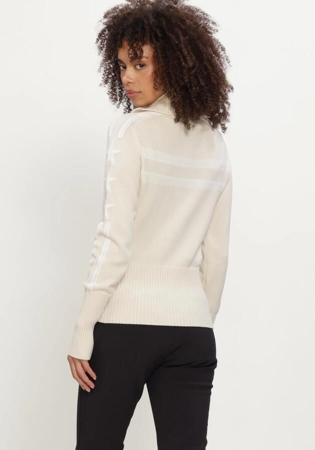 AIRFORCE Dames Truien & Vesten Eldora Mountain Knit Beige - Foto 2