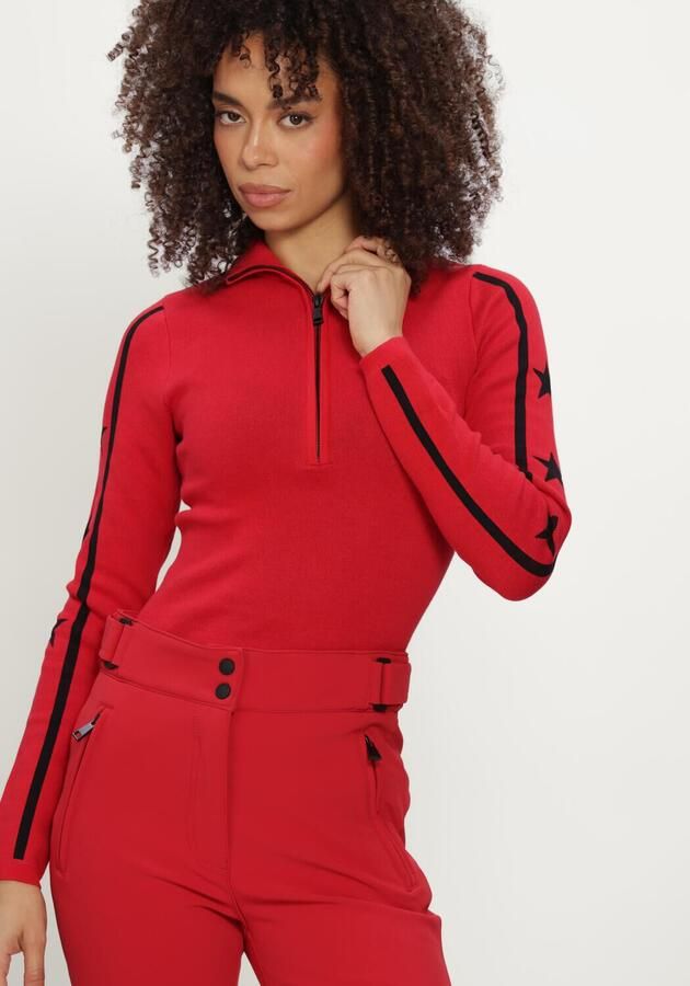 AIRFORCE Dames Truien & Vesten Stella Star Knitted Pully Rood - Foto 3