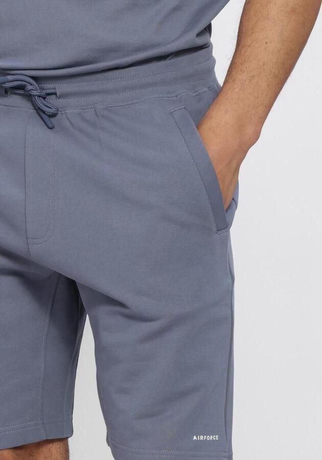 AIRFORCE Heren Broeken Basic Short Blauw - Foto 3