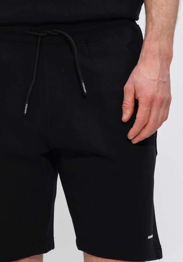 AIRFORCE Heren Broeken Basic Short Zwart - Foto 4