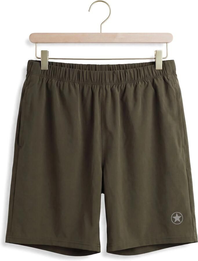 AIRFORCE Heren Broeken Cole Sport Short Donkergroen - Foto 2