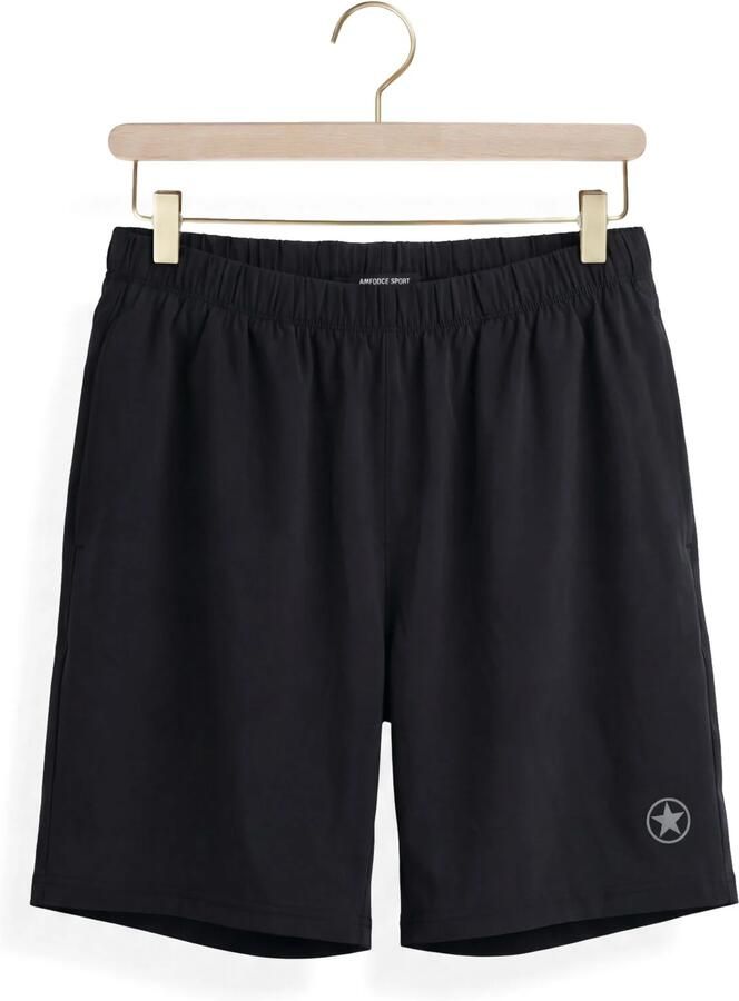AIRFORCE Heren Broeken Cole Sport Short Zwart - Foto 2