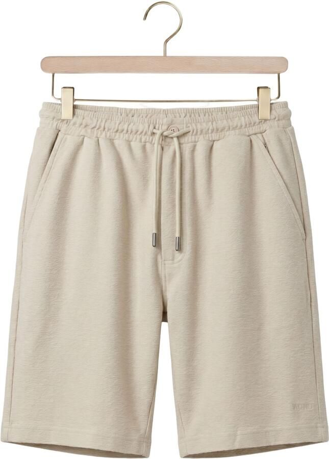 AIRFORCE Heren Broeken Woven Short Pants Beige - Foto 2