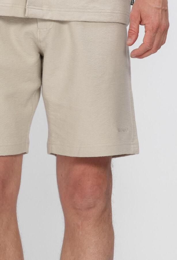 AIRFORCE Heren Broeken Woven Short Pants Beige - Foto 4