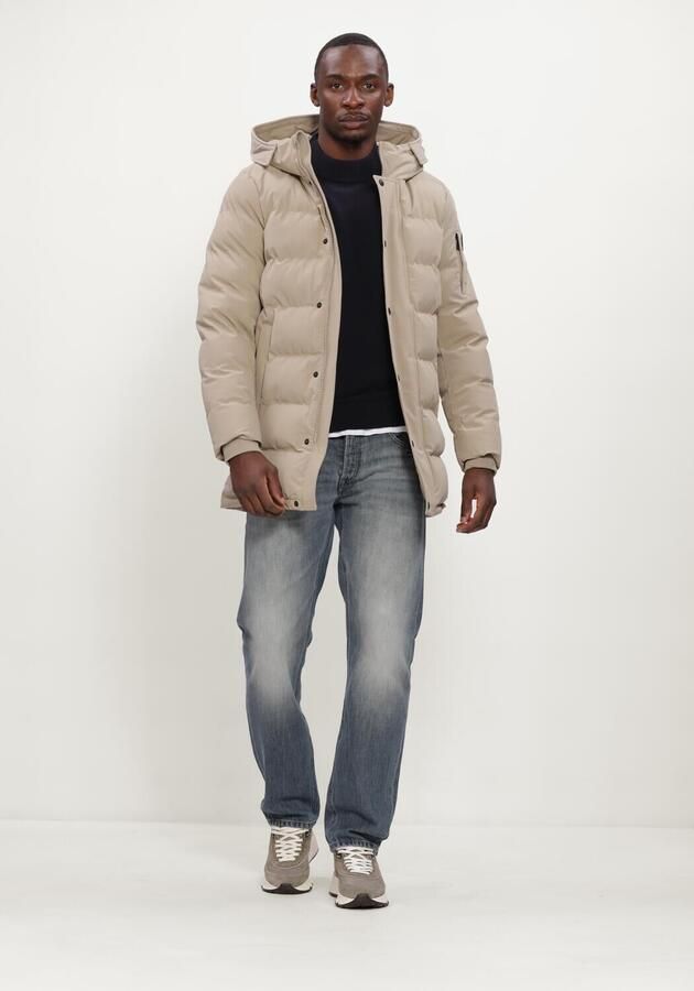 AIRFORCE Heren Jassen Chuck Parka Beige - Foto 4