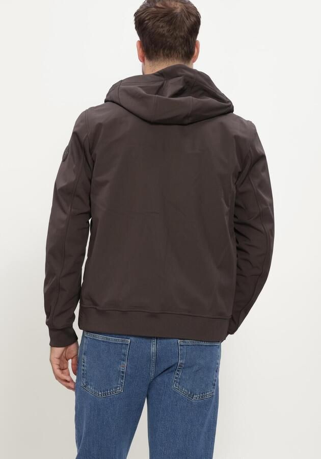 AIRFORCE Heren Jassen Hooded Cove Jacket Bruin - Foto 2
