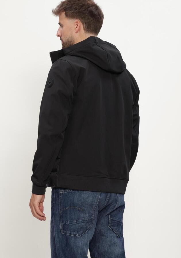 AIRFORCE Heren Jassen Hooded Cove Jacket Zwart - Foto 2