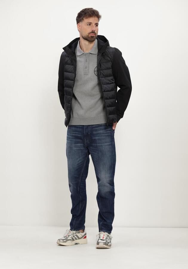 AIRFORCE Heren Jassen Hooded Cove Jacket Zwart - Foto 4