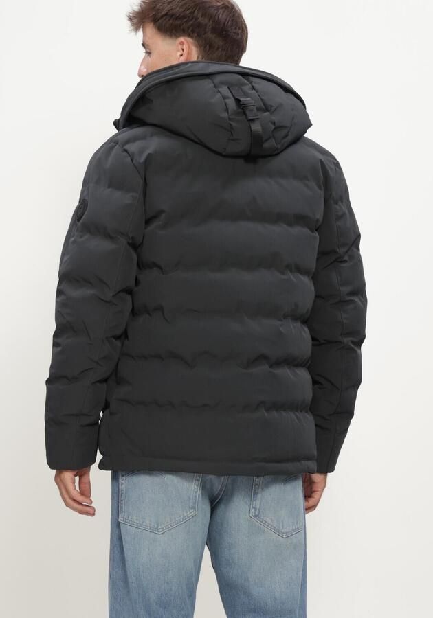 AIRFORCE Heren Jassen Mitchell Parka Donkergrijs - Foto 3