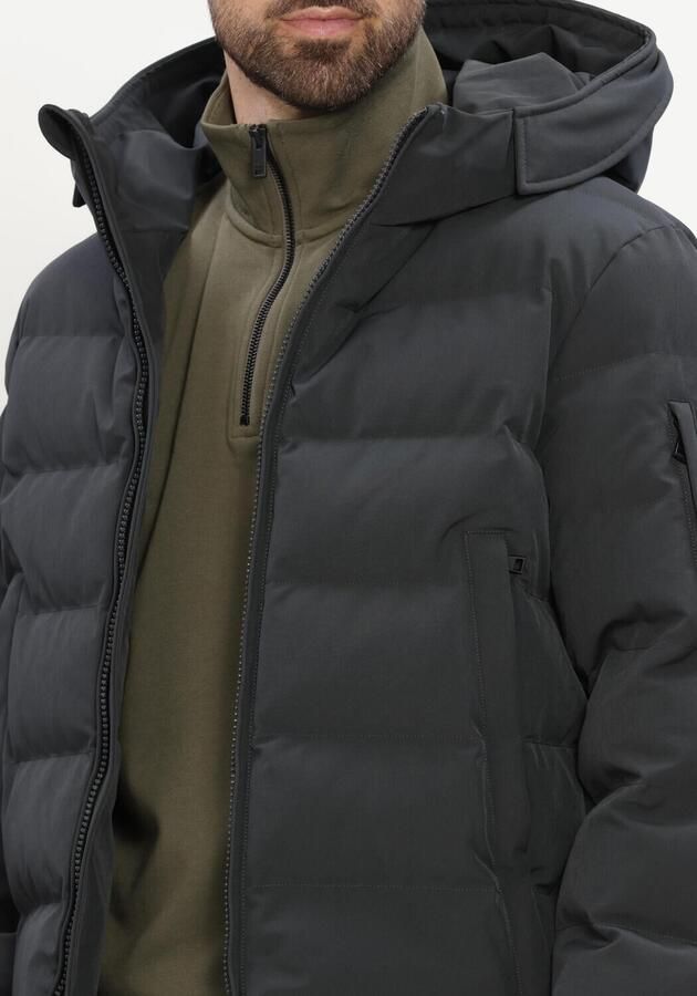 AIRFORCE Heren Jassen Mitchell Parka Donkergrijs - Foto 4