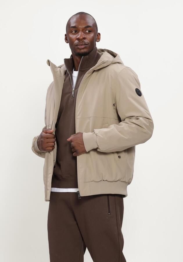 AIRFORCE Heren Jassen Padded Bomber Beige