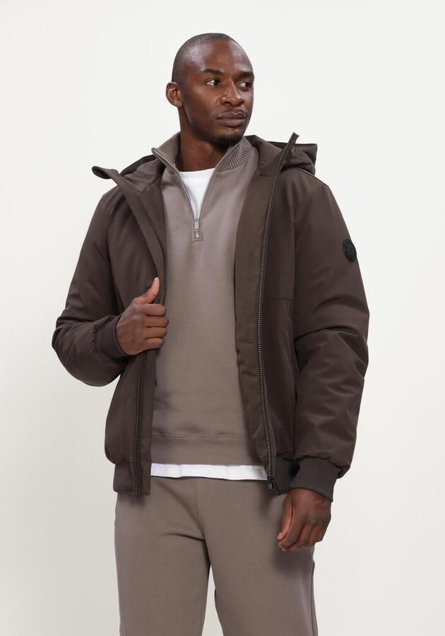AIRFORCE Heren Jassen Padded Bomber Bruin