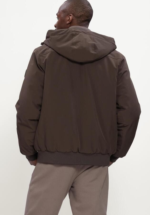 AIRFORCE Heren Jassen Padded Bomber Bruin - Foto 3