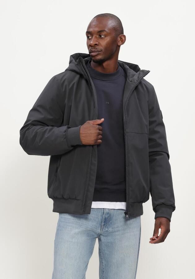 AIRFORCE Heren Jassen Padded Bomber Donkergrijs