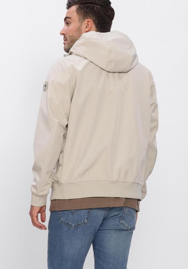 AIRFORCE Heren Jassen River Softshell Jacket Beige - Foto 4