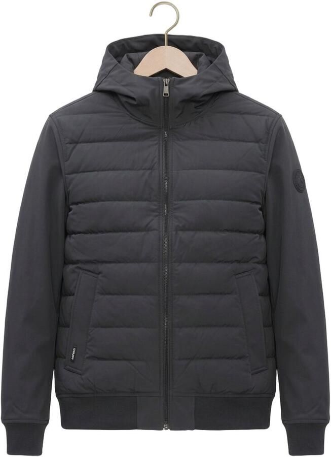 AIRFORCE Heren Jassen River Softshell Jacket Donkergrijs - Foto 2