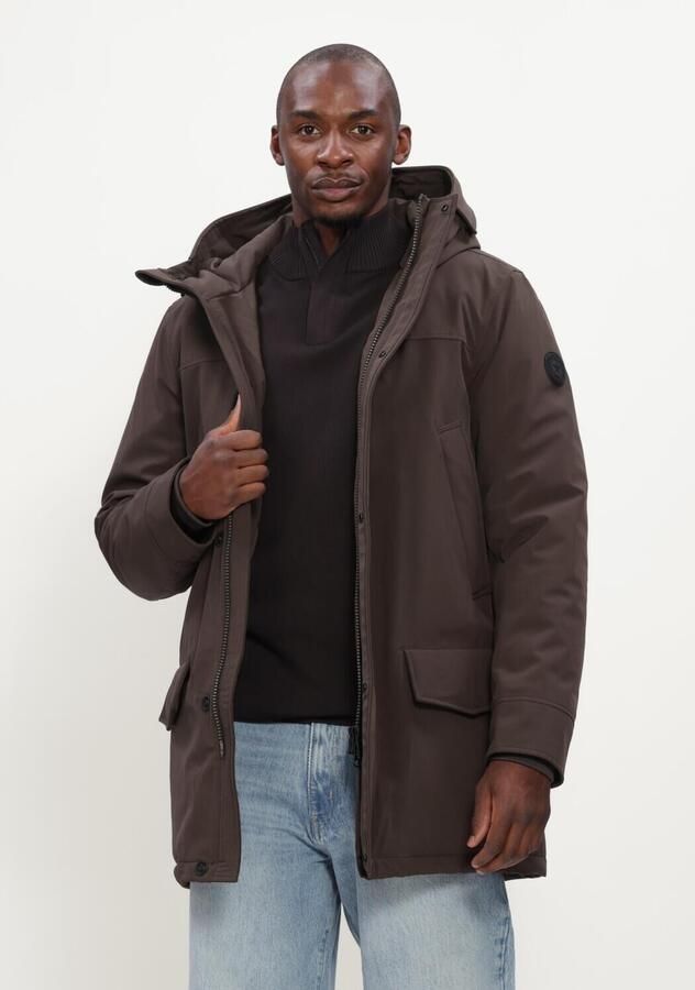 AIRFORCE Heren Jassen Snow Parka Bruin