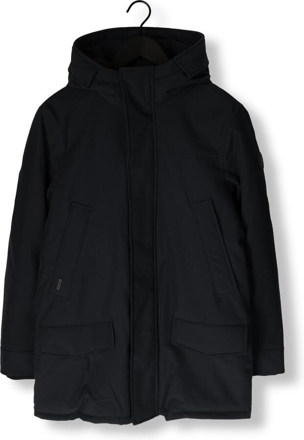 Airforce Snow winterjas donkerblauw effen rits slim fit - Foto 4