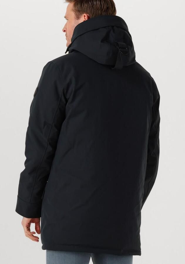 Airforce Snow winterjas donkerblauw effen rits slim fit - Foto 2