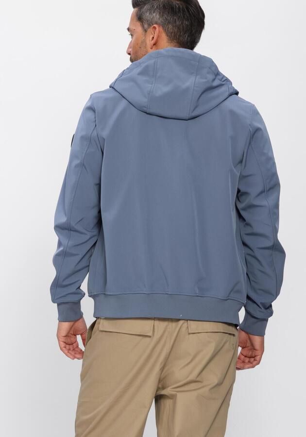 AIRFORCE Heren Jassen Softshell Jacket Chestpocket Blauw - Foto 3