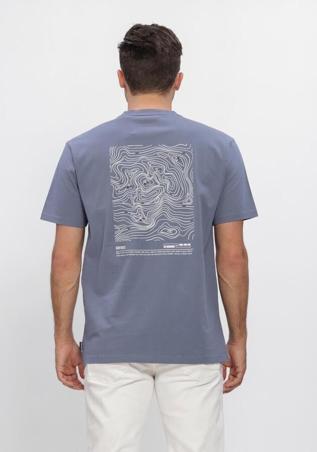 AIRFORCE Heren Polo's & T-shirts Altitude Tshirt Blauw