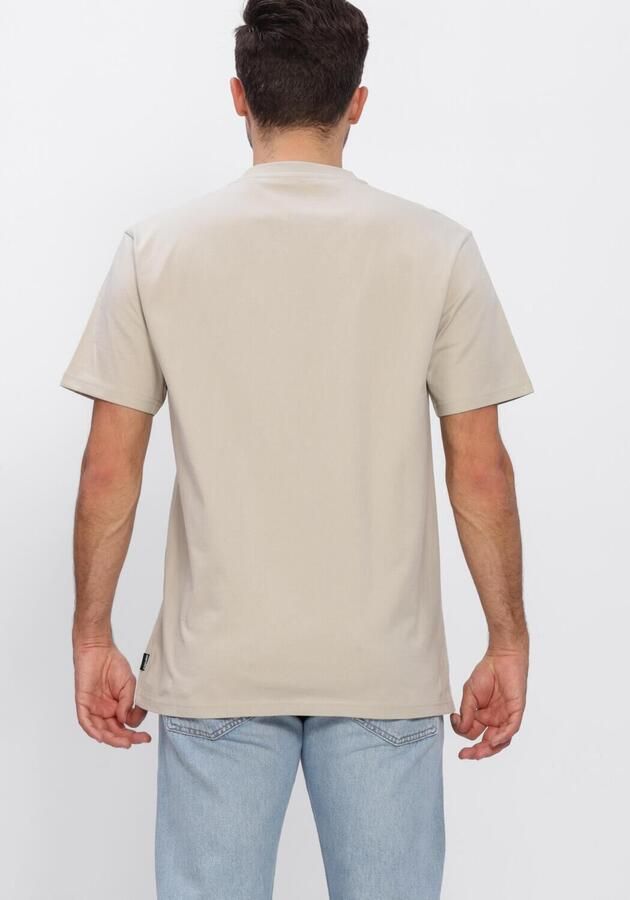 AIRFORCE Heren Polo's & T-shirts Basic T-shirt Beige - Foto 3