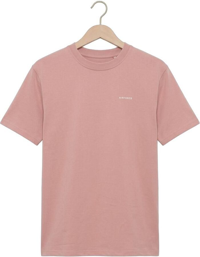 AIRFORCE Heren Polo's & T-shirts Basic T-shirt Roze - Foto 2