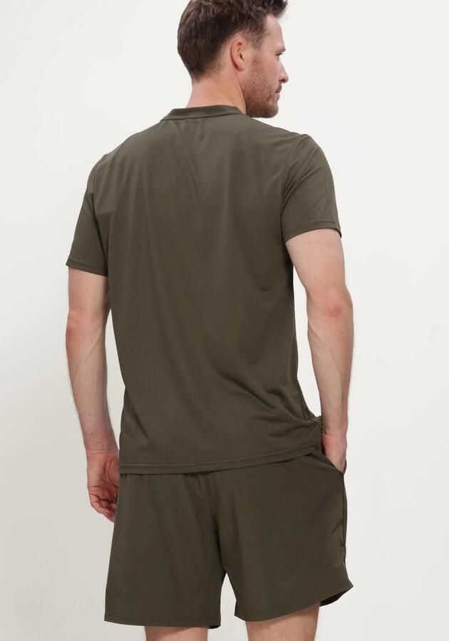 AIRFORCE Heren Polo's & T-shirts Easton Sport T-shirt Khaki - Foto 3