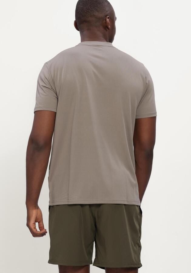 AIRFORCE Heren Polo's & T-shirts Easton Sport T-shirt Taupe - Foto 3