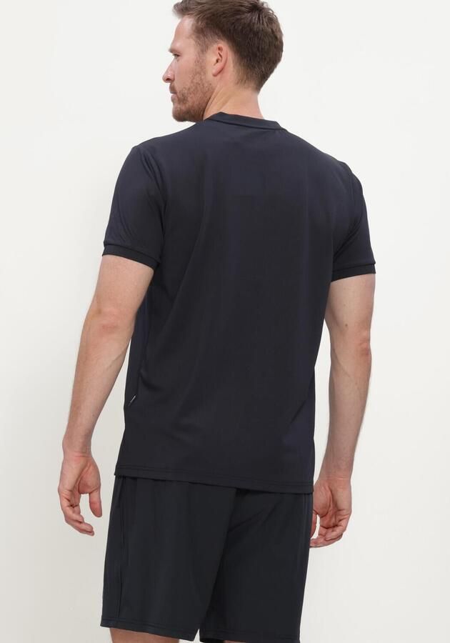 AIRFORCE Heren Polo's & T-shirts Nova Stipe T-shirt Donkerblauw - Foto 3